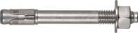 Kwik Bolt 3 SS316 Wedge anchor High-performance wedge anchor with everyday approvals for uncracked concrete (316 stainless steel)