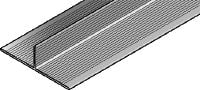MFT-T Rail T-shaped aluminum rail for assembling vertical and horizontal façade panel substructures