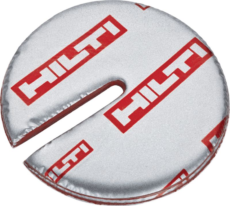 CFS-D 1'' Firestop putty disc Self-adhesive discs of firestop putty for single cables, conduits and bundles in openings up to 1