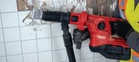 TE 30-22 Cordless rotary hammer Powerful cordless SDS Plus (TE-C) rotary hammer with Active Vibration Reduction and Active Torque Control for concrete drilling and chiseling (Nuron battery platform) Applications 5