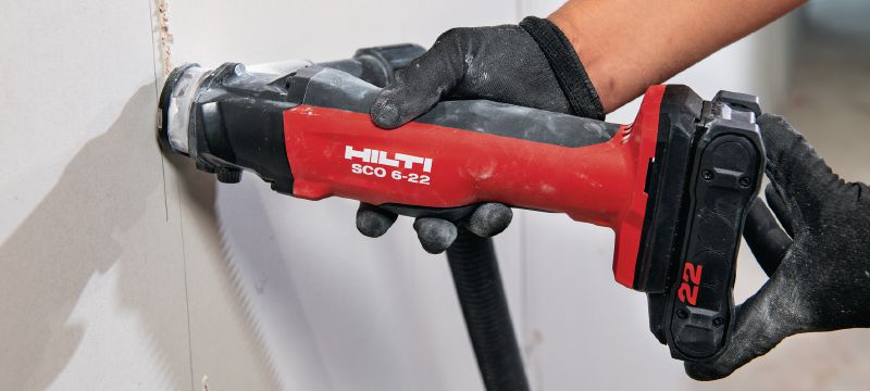 SCO 6-22 Cut-out tool - Cordless Multi-tools - Hilti USA