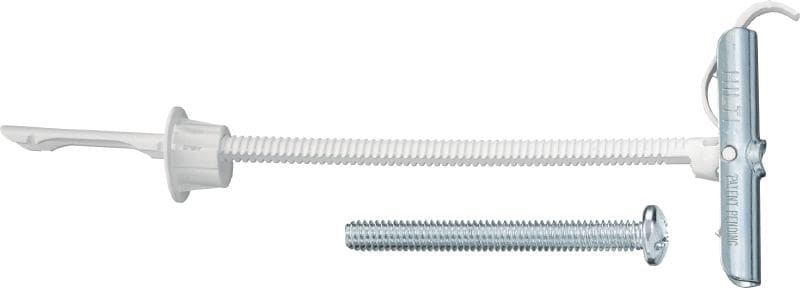 HTB Toggle bolt Economical toggle bolt hollow wall anchor for fastening heavier loads to concrete blocks, masonry and drywall