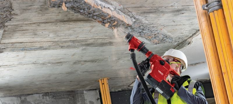 TE 500-A36 SDS Max breaker Versatile SDS Max (TE-Y) cordless demolition hammer for chiseling in concrete and masonry, with Active Vibration Reduction (AVR) Applications 1