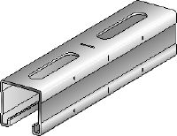 MQ-41-R C-Channel profile Stainless steel (A4) C-Channel profile for medium-duty applications