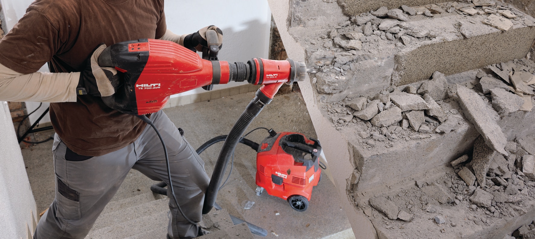 TE 700-AVR SDS Max breaker hammer Corded Demolition Hammers  Breakers  Hilti USA