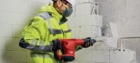 TE 500 SDS-Max chipping hammer Robust SDS Max (TE-Y) demolition hammer for light-duty chiseling in concrete and masonry Applications 2