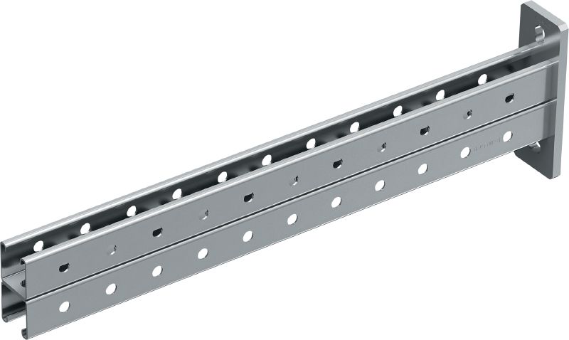 MT-BR-40D Bracket Medium-duty C-Channel double-bracket for indoor applications