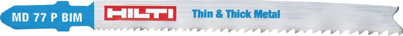 Metal jig saw blade Premium jig saw blade for long life and fast cutting in thin to thick metal