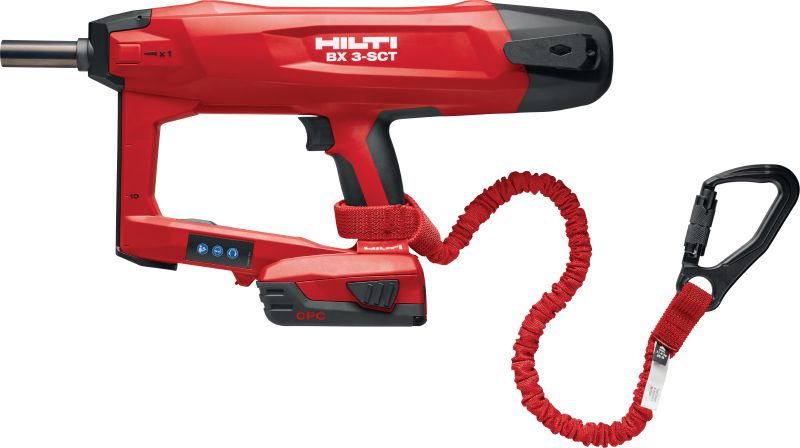 BX 3-SCT Sprayed concrete testing tool Battery-powered fastening tool for sprayed concrete testing using compatible SCT studs
