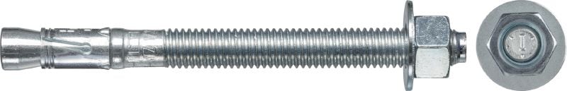 Kwik Bolt VTZ Wedge anchor High-performance wedge anchor with everyday approvals for cracked concrete and seismic (carbon steel)