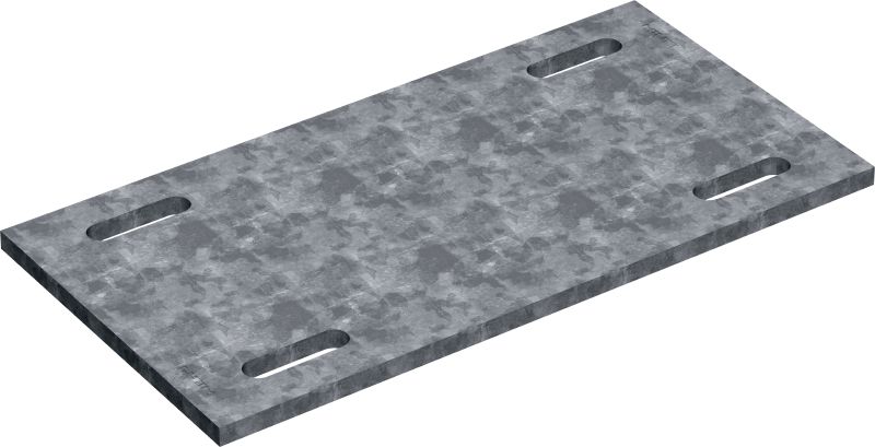 MT-P-G OC Modular plate Modular plate for mounting modular structures on structural steel without the need for direct fastening