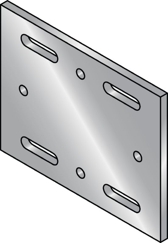 MIB-SH Hot-dip galvanized (HDG) baseplate for fastening MI girders to steel