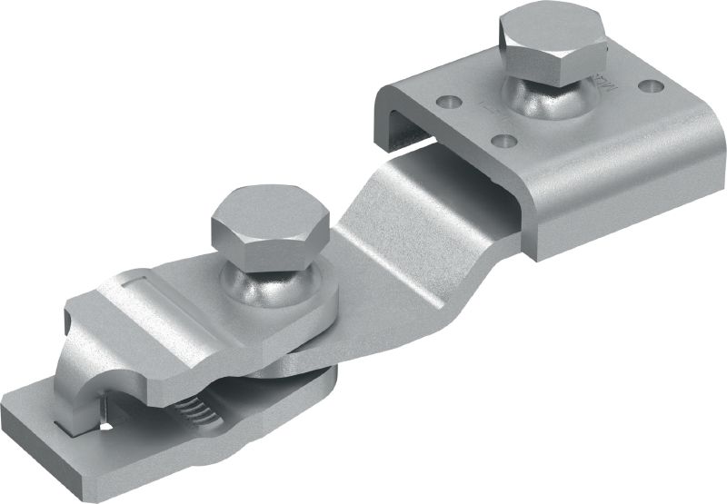 MQS-RH Retrofit hinge Seismic retrofit hinge for attachment to threaded rod