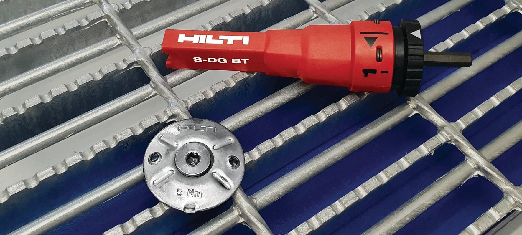 X FCM F NG Narrow grating fastener disc duplex coated