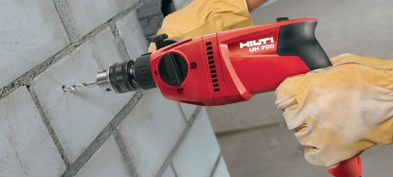 Taladro con percusión UH 700 - Atornilladoras taladro con cable - Hilti  Chile