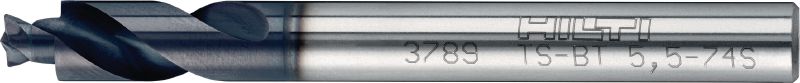 TS-BT Stepped drill bit Stepped drill bits for predrilling accurate holes or removing coatings for S-BT threaded screw-in studs on aluminum and steel