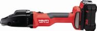 SSH 6-22 Cordless metal shears Cordless double cut shear for fast cuts in sheet metal and profiles up to 2.5 mm│12 Gauge - with Hilti SSH CS blades included (Nuron battery platform)