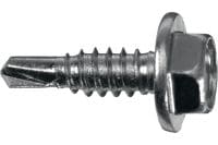 S-MD-HWH 1/4, #3 Self-drilling metal screws Self-drilling screw (zinc-plated carbon steel) without washer for light-medium gauge metal-to-metal fastenings (up to 0.22 in)