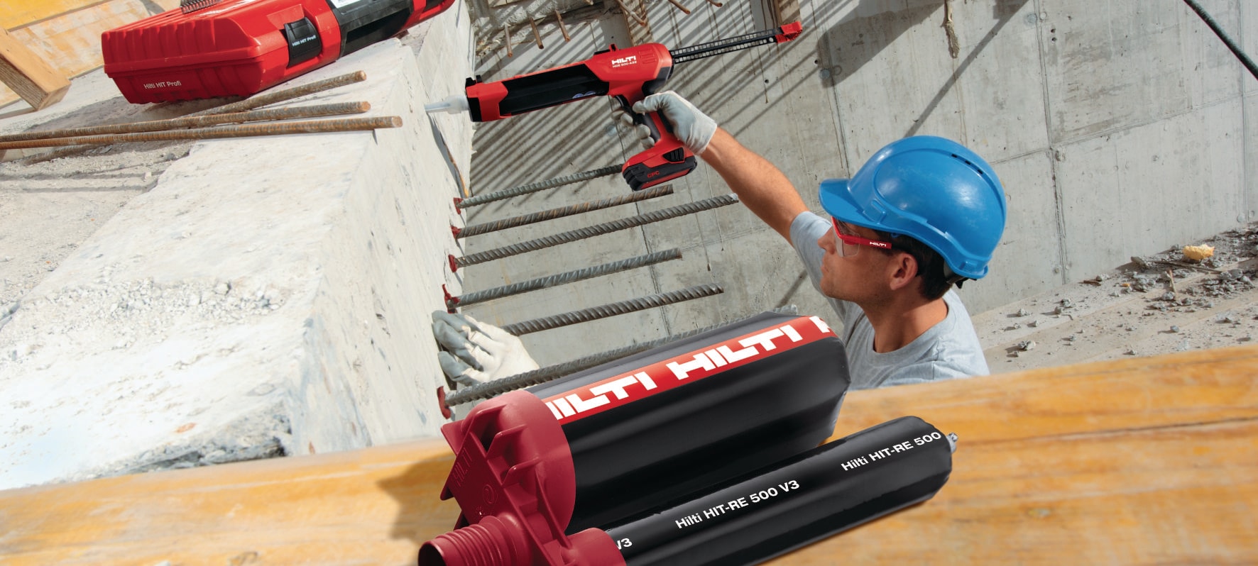 HIT-RE 500 V3 Epoxy anchor - Chemical Anchors - Hilti USA