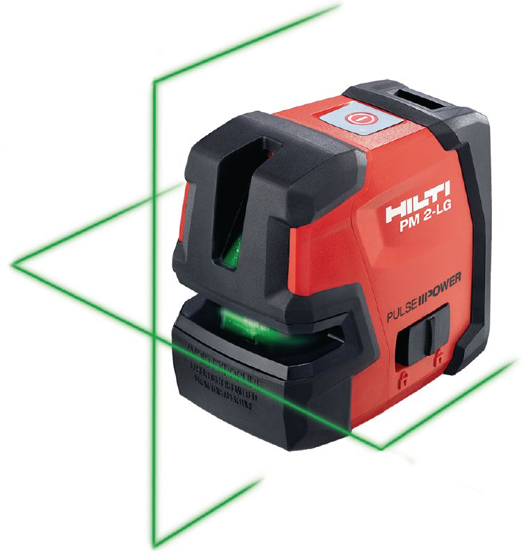 Hilti laser level PM 2-L Line laser with magnetic shaped L-shaped bracket 