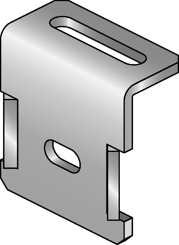 MIC-UB Hot-dip galvanized (HDG) connector for fastening U-bolts to MI girders