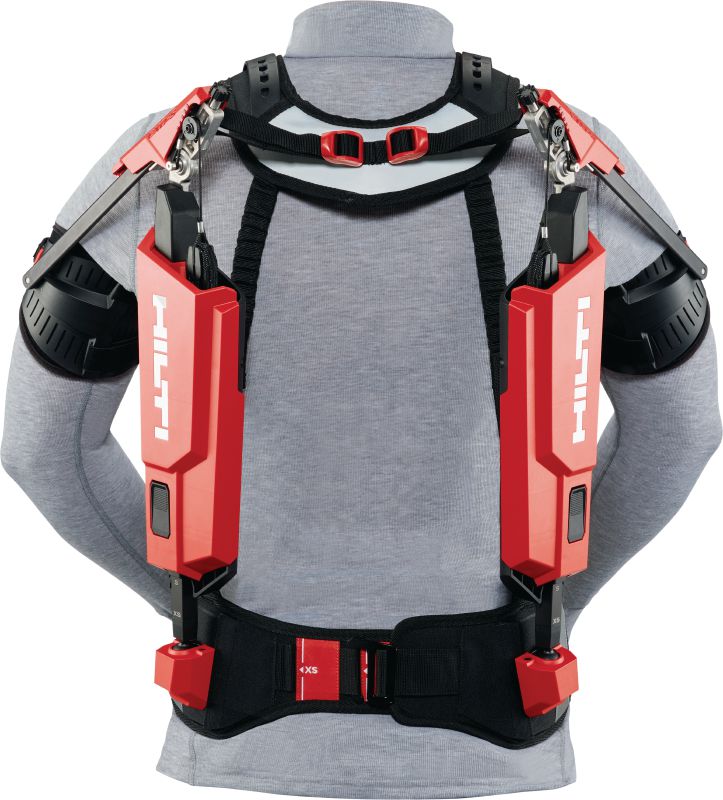 EXO-S Shoulder Exoskeleton Wearable construction exoskeleton which helps relieve shoulder and neck fatigue when working above shoulder level