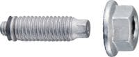 S-BT-MF HL Threaded stud Threaded screw-in stud (multilayer coated carbon steel - corrosion protection comparable to HDG) for multi-purpose fastenings on steel in mildly corrosive environments