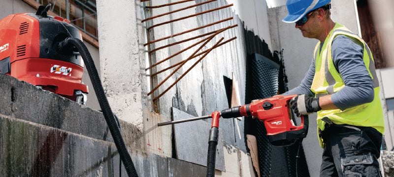 TE 60-AVR Rotary hammer Versatile and powerful SDS Max (TE-Y) rotary hammer for concrete drilling and chiseling, with Active Vibration Reduction (AVR) Applications 1