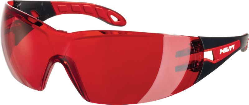 Laser visibility glasses PP EY-GU R red 