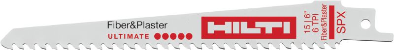 Fiber cement reciprocating saw blades Ultimate reciprocating saw blade for cutting fiber cement and drywall (up to 365 mm thick)