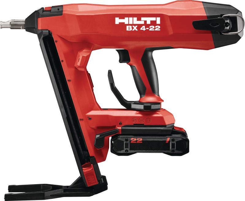 BX 4-IF-22 Cordless concrete nailer (IF edition) Nuron battery-powered cordless nailer for fastening drywall track and light-duty materials to concrete, steel, and masonry