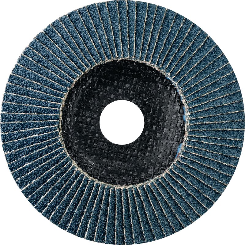 AF-D FT SPX Flap disc Ultimate fiber-backed flat flap discs for rough to fine grinding of stainless steel, steel and other metals