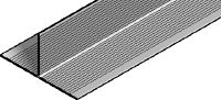 MFT-T Rail T-shaped aluminum rail for assembling vertical and horizontal façade panel substructures