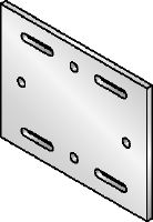 MIQB-S Hot-dip galvanized (HDG) baseplate for fastening MIQ girders to steel