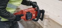 SCN 60-22 Cordless chainsaw 16” | 40cm battery chainsaw for wood demolition and cutting wood beams, CLT, and timber (Nuron battery) Applications 3