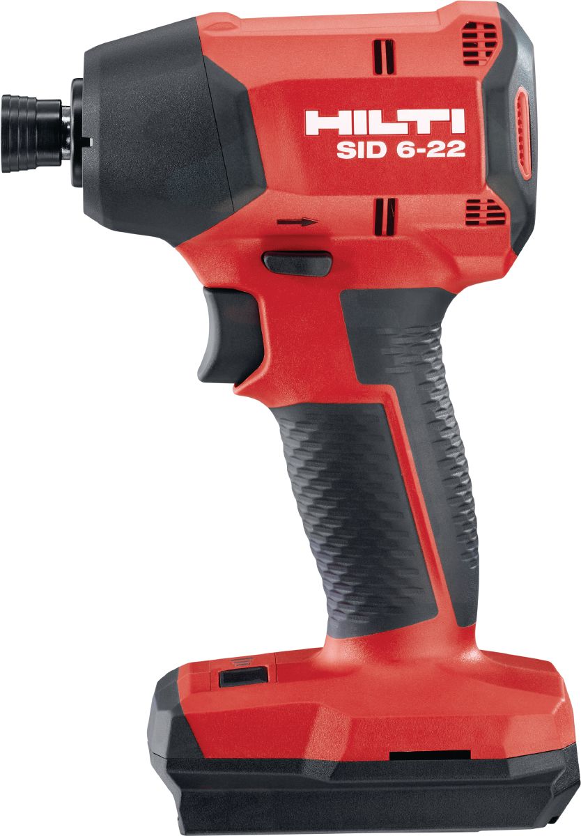 SID 6 22 Cordless impact driver Impact drivers and wrenches Hilti USA