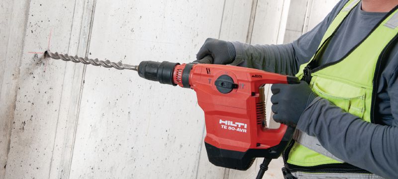 TE 50-AVR Rotary hammer Compact SDS Max (TE-Y) rotary hammer for drilling and chiseling in concrete Applications 1