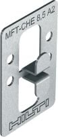 MFT-CH Clamps Clamp for concealed fastening of facade panels