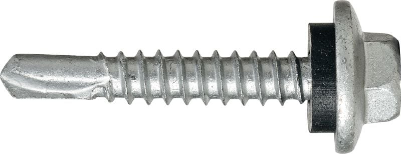 S-MD-HWH K/KS Self-drilling metal screws Self-drilling screw (Kwik-cote coated carbon steel) with washer for light-medium metal-to-metal fastenings (up to 0.22 in)