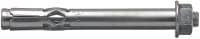 HLC-HX Sleeve anchor Economical sleeve anchor (hex nut)