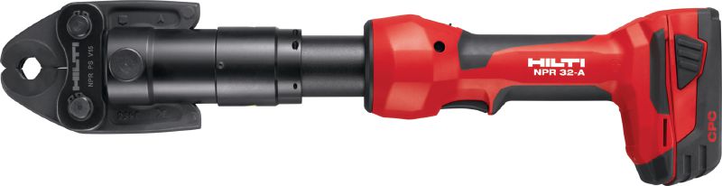 NPR 32-A Pipe press tool Versatile 22V cordless press tool for metal pipes up to 66.7 mm and plastic pipes up to 110 mm