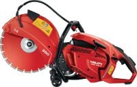 DSH 700-X Gas cut-off saw Versatile rear-handle 70 cc gas saw with auto-choke – cutting depth up to 5 with a 14 blade
