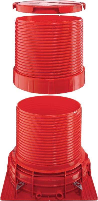 CP 680-P/M Extension tubes Modular, versatile accessories to adapt CP 680 firestop cast-in sleeves for use in virtually any slab