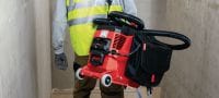 VC 150-6 XE Dust extractor Powerful dust extractor with built-in power outlet for connection with power tools and jobsite clean ups (wet & dry), 4 gallon tank - OSHA compliant with 150 CFM Applications 3