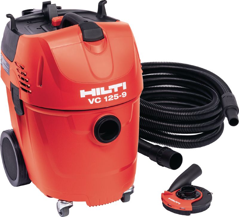 4.5 grinding hood + VC 125-9 vacuum 