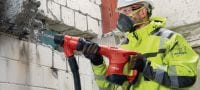 TE 500 SDS-Max chipping hammer Robust SDS Max (TE-Y) demolition hammer for light-duty chiseling in concrete and masonry Applications 6
