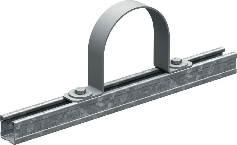 MP-US OC Pipe strap Outdoor coated (OC) pipe strap for universal piping applications