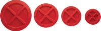 CFS-DID Lids Caps to cover firestop drop-in sleeves