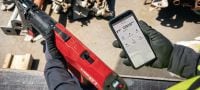 DX 6 Powder-actuated tool kit Fully automatic powder-actuated fastening tool – wall and formwork kit