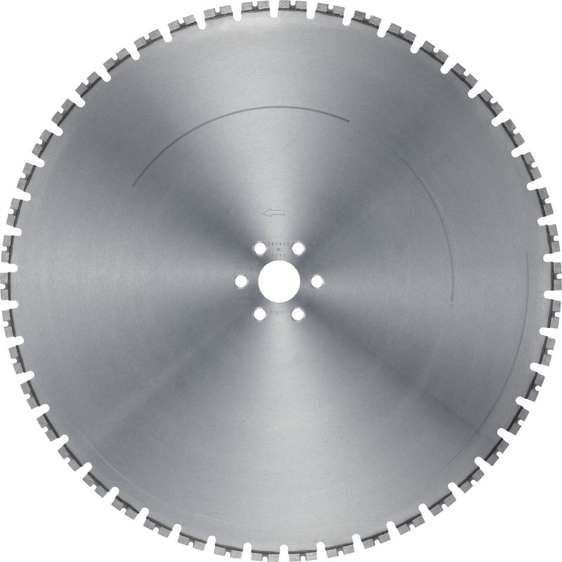 SPX-LCU Equidist wall saw blade (60H Arbor) Ultimate wall saw blade (10kw) for high speed and a long lifetime in reinforced concrete (60H Arbor)